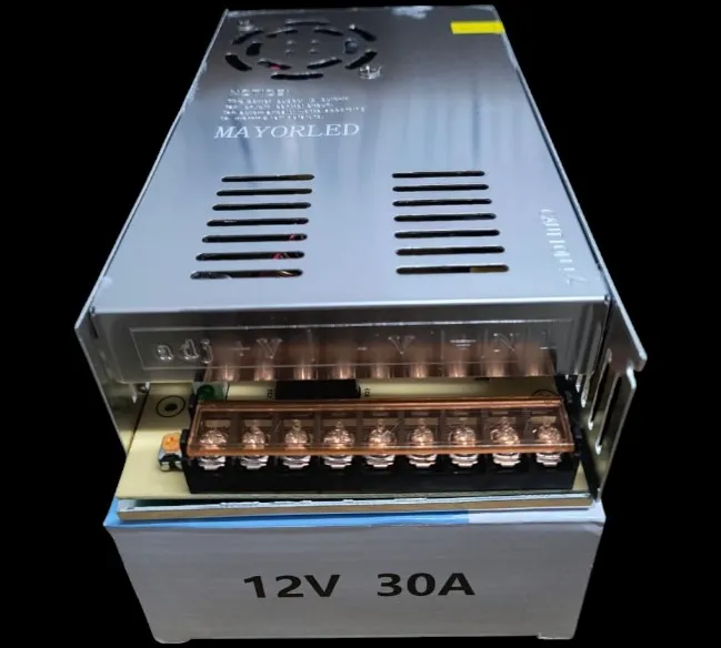 [12V 30A] Fuente METALICA 12V 30A
