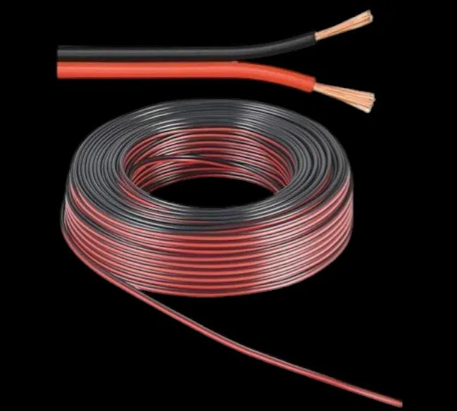 [CB-100MTS] Cable Bipolar 0,20 Rojo y Negro