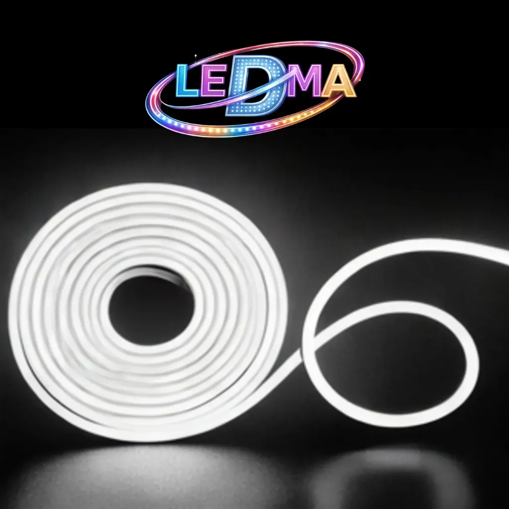 [2835-120LED-IP67-5+11MM 12V] Neon Flex 11x5 - 12v - ip65 exterior - 2835 - B.FRIO X METRO